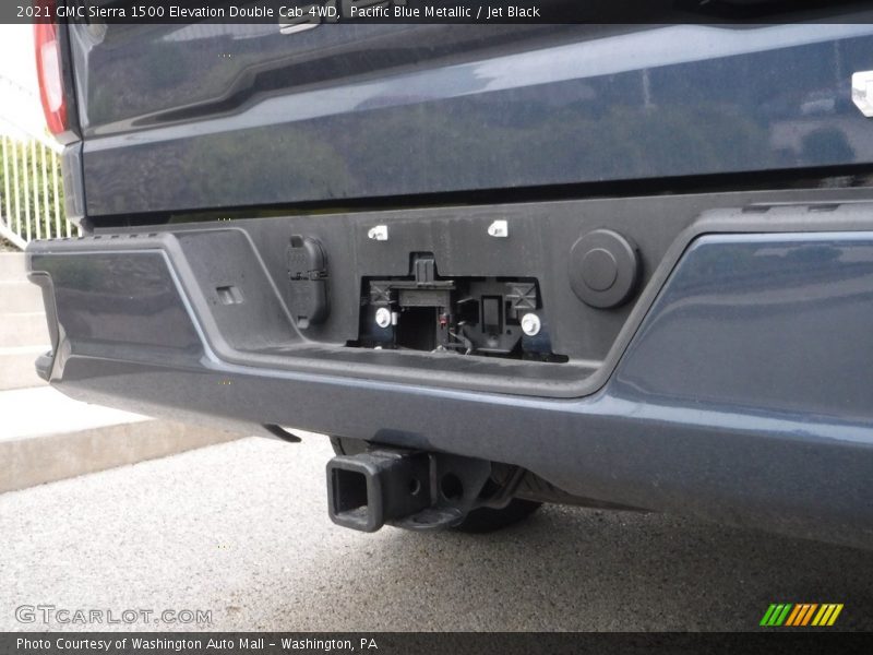Pacific Blue Metallic / Jet Black 2021 GMC Sierra 1500 Elevation Double Cab 4WD