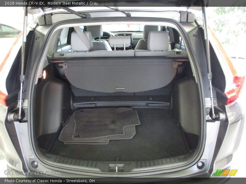 Modern Steel Metallic / Gray 2018 Honda CR-V EX