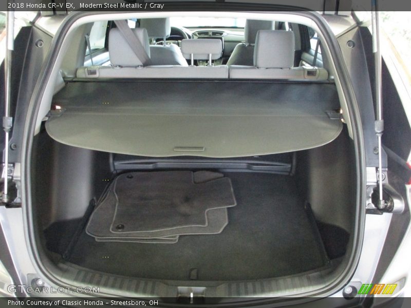 Modern Steel Metallic / Gray 2018 Honda CR-V EX