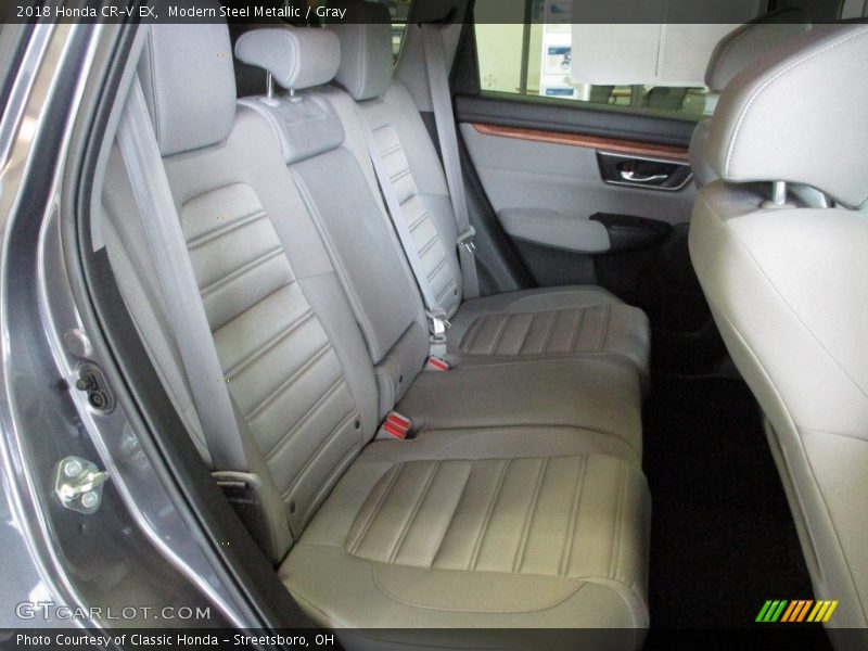 Modern Steel Metallic / Gray 2018 Honda CR-V EX
