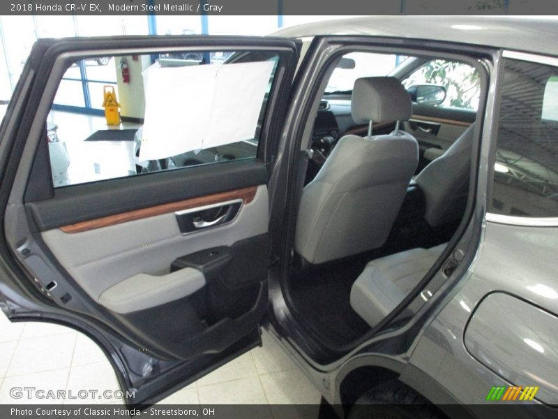 Modern Steel Metallic / Gray 2018 Honda CR-V EX
