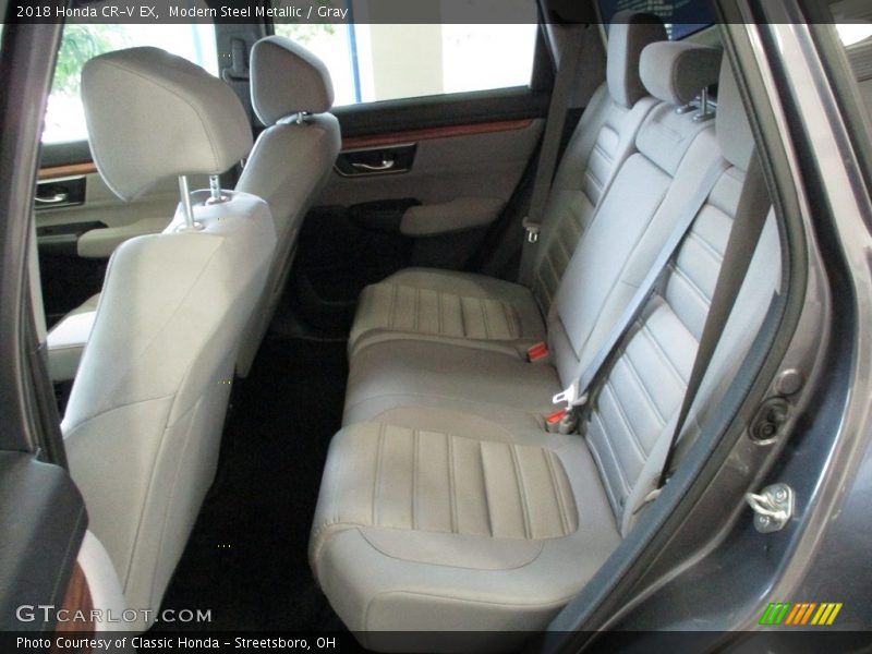 Modern Steel Metallic / Gray 2018 Honda CR-V EX