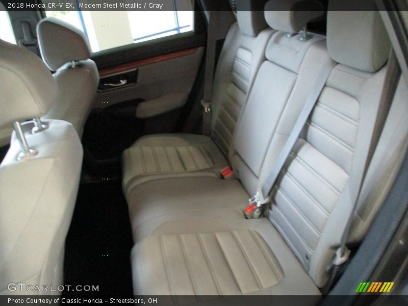 Modern Steel Metallic / Gray 2018 Honda CR-V EX