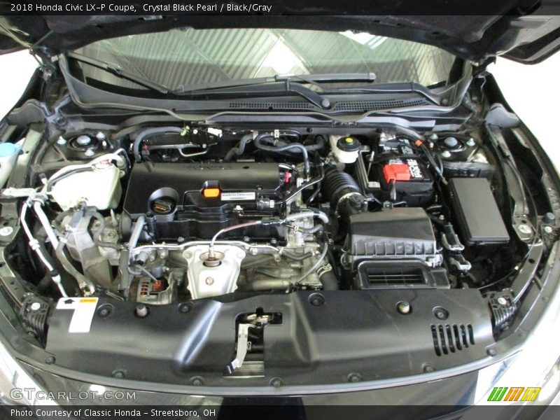  2018 Civic LX-P Coupe Engine - 2.0 Liter DOHC 16-Valve i-VTEC 4 Cylinder