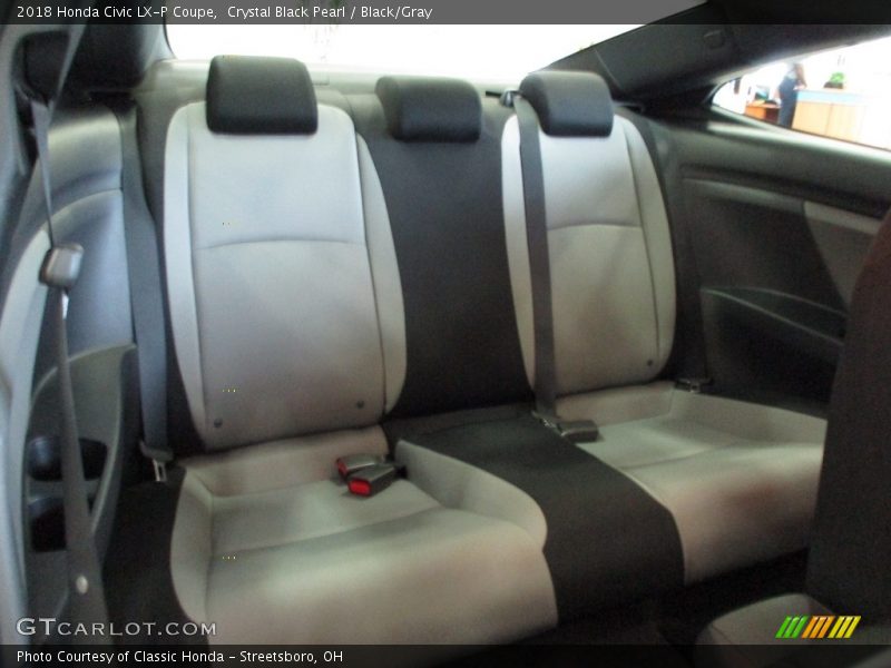 Rear Seat of 2018 Civic LX-P Coupe