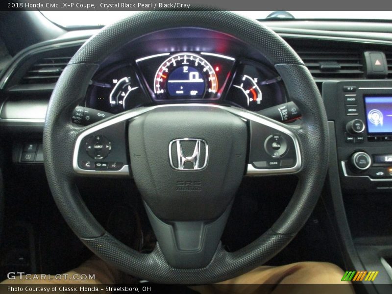  2018 Civic LX-P Coupe Steering Wheel