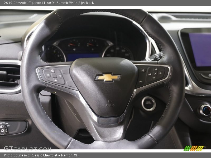 Summit White / Jet Black 2019 Chevrolet Equinox LT AWD