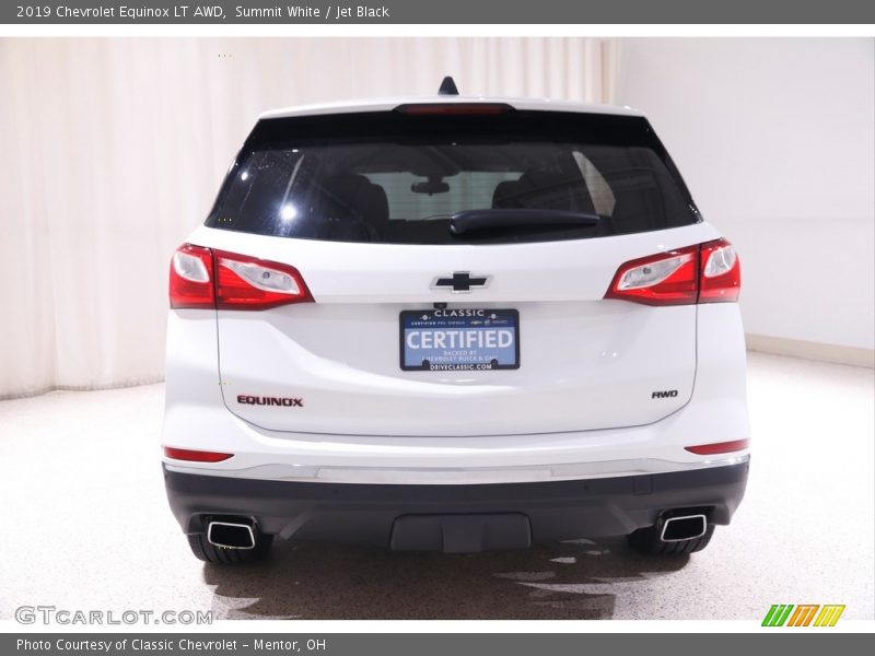 Summit White / Jet Black 2019 Chevrolet Equinox LT AWD