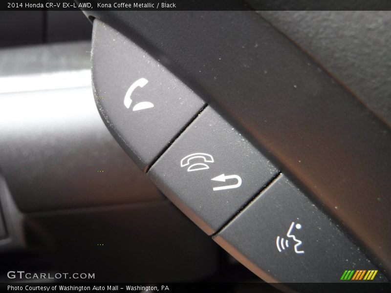 Kona Coffee Metallic / Black 2014 Honda CR-V EX-L AWD