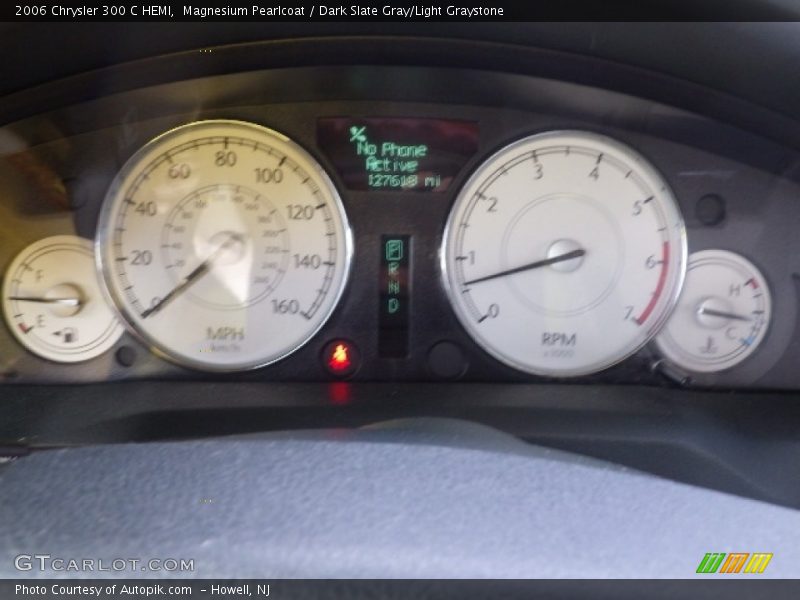 Magnesium Pearlcoat / Dark Slate Gray/Light Graystone 2006 Chrysler 300 C HEMI