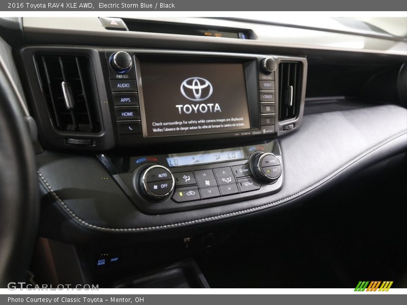 Electric Storm Blue / Black 2016 Toyota RAV4 XLE AWD