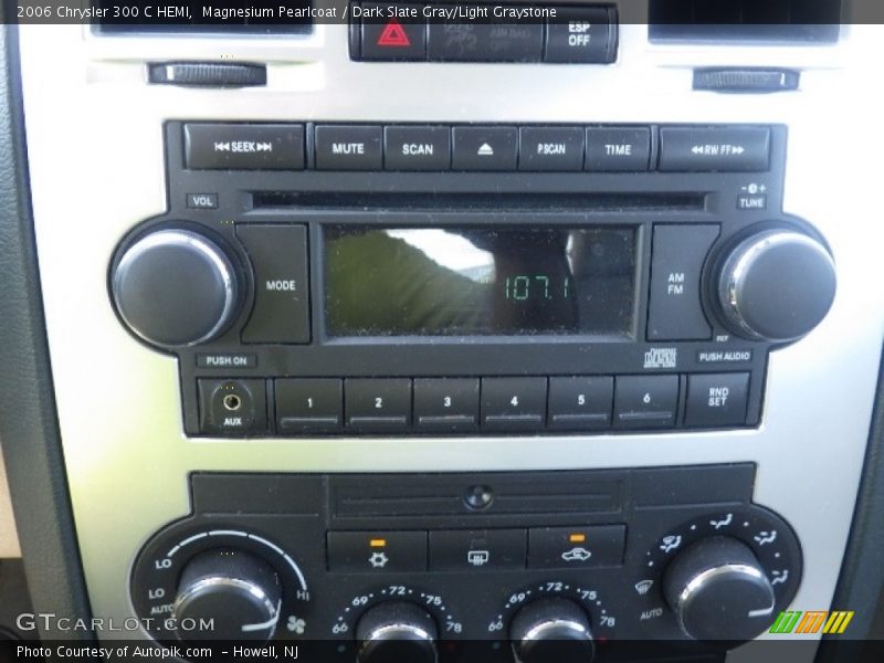 Magnesium Pearlcoat / Dark Slate Gray/Light Graystone 2006 Chrysler 300 C HEMI