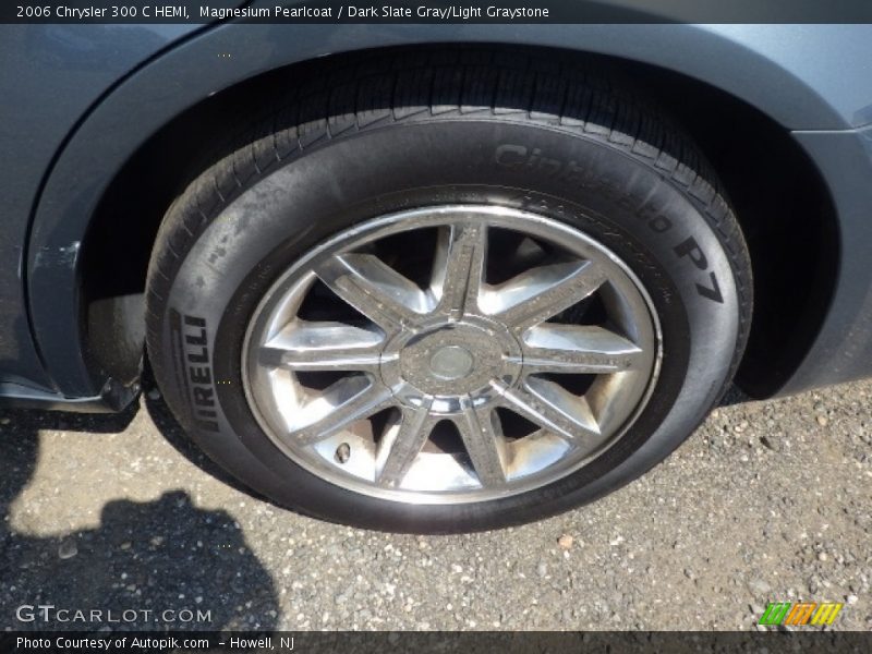 Magnesium Pearlcoat / Dark Slate Gray/Light Graystone 2006 Chrysler 300 C HEMI