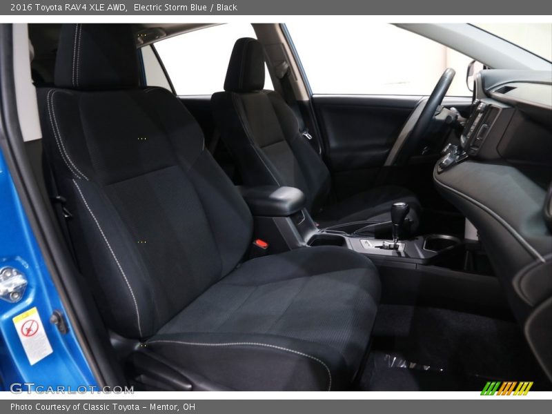 Electric Storm Blue / Black 2016 Toyota RAV4 XLE AWD