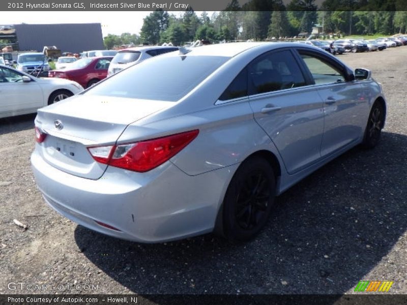 Iridescent Silver Blue Pearl / Gray 2012 Hyundai Sonata GLS