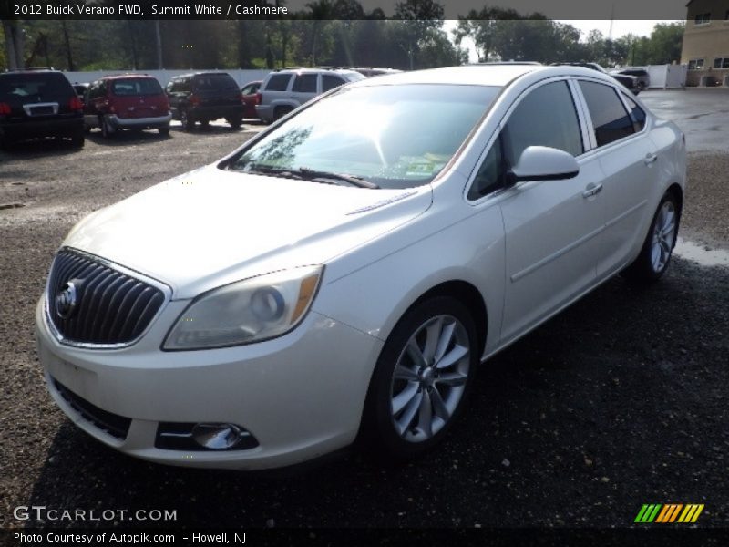 Summit White / Cashmere 2012 Buick Verano FWD