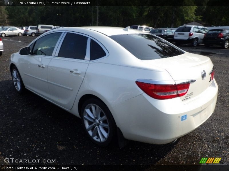 Summit White / Cashmere 2012 Buick Verano FWD