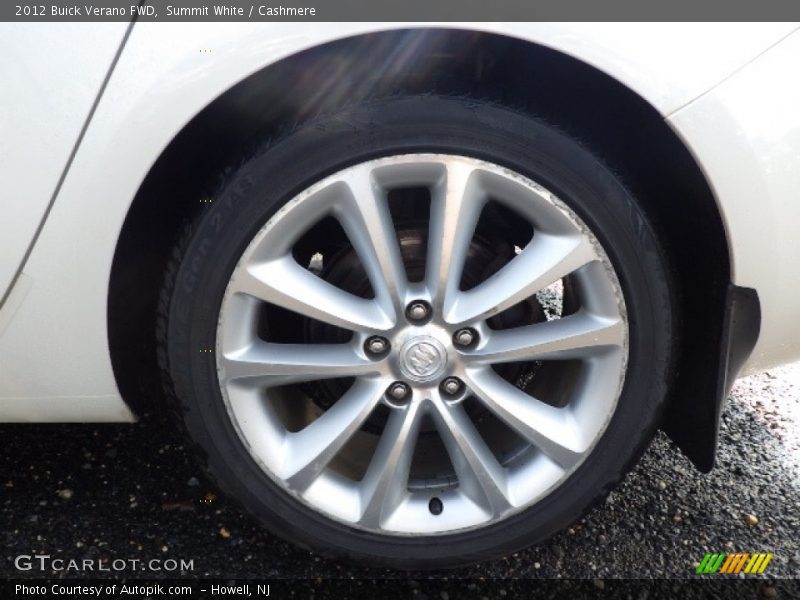 Summit White / Cashmere 2012 Buick Verano FWD