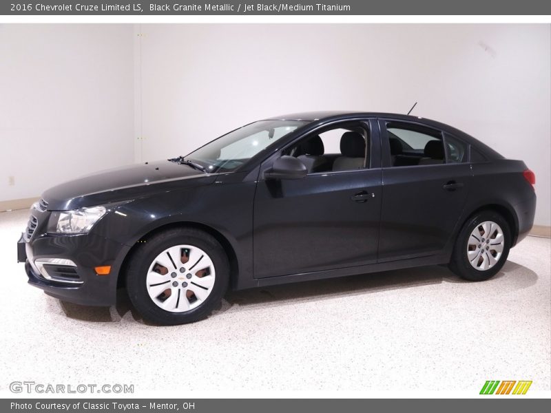 Black Granite Metallic / Jet Black/Medium Titanium 2016 Chevrolet Cruze Limited LS