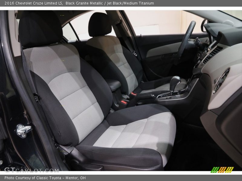 Black Granite Metallic / Jet Black/Medium Titanium 2016 Chevrolet Cruze Limited LS