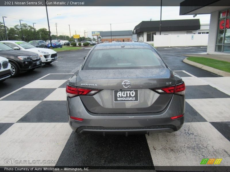 Gun Metallic / Charcoal 2021 Nissan Sentra SV