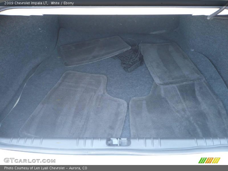 White / Ebony 2009 Chevrolet Impala LT