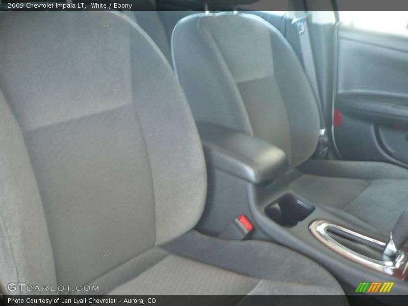 White / Ebony 2009 Chevrolet Impala LT