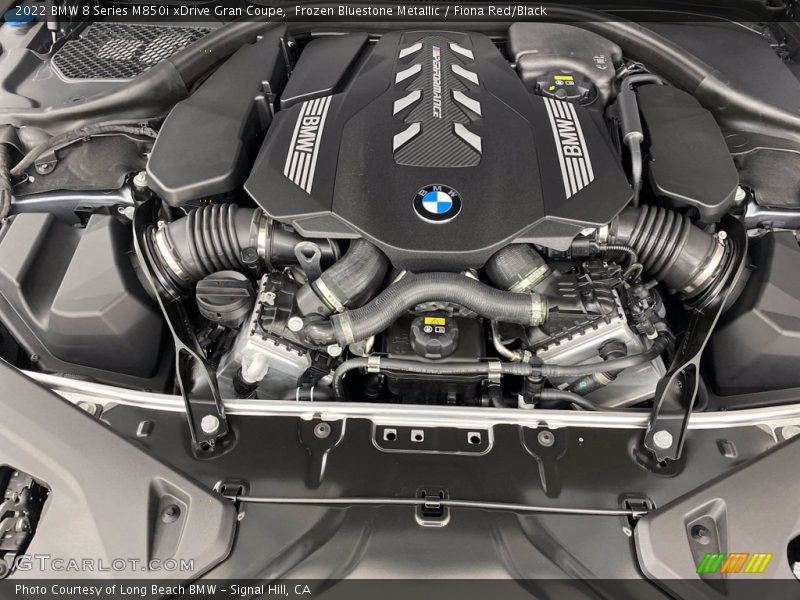  2022 8 Series M850i xDrive Gran Coupe Engine - 4.4 Liter M TwinPower Turbocharged DOHC 32-Valve VVT V8