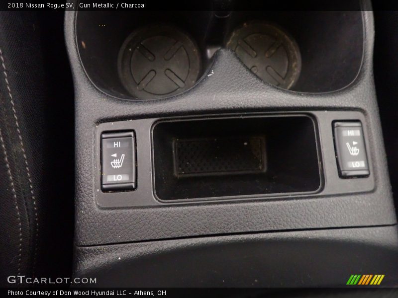 Gun Metallic / Charcoal 2018 Nissan Rogue SV