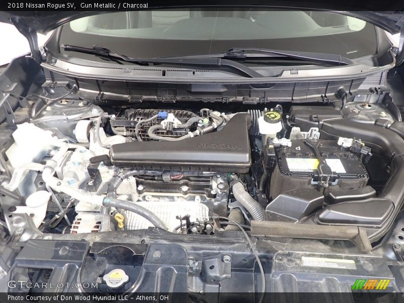 Gun Metallic / Charcoal 2018 Nissan Rogue SV