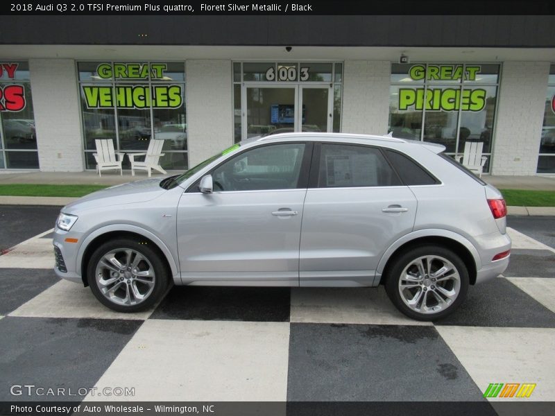 Florett Silver Metallic / Black 2018 Audi Q3 2.0 TFSI Premium Plus quattro