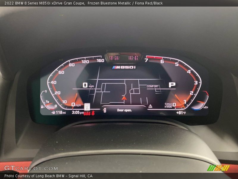  2022 8 Series M850i xDrive Gran Coupe M850i xDrive Gran Coupe Gauges