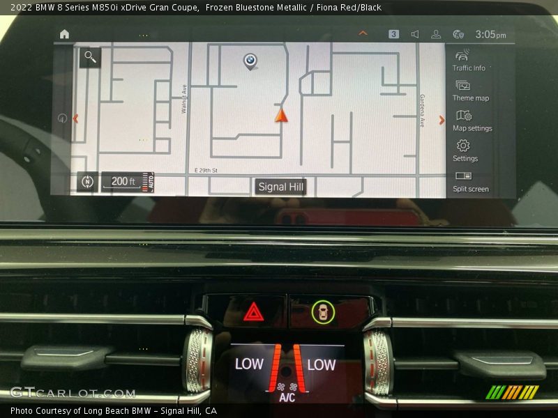 Navigation of 2022 8 Series M850i xDrive Gran Coupe