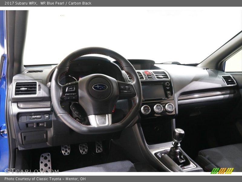 Dashboard of 2017 WRX 