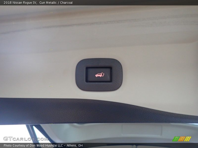Gun Metallic / Charcoal 2018 Nissan Rogue SV