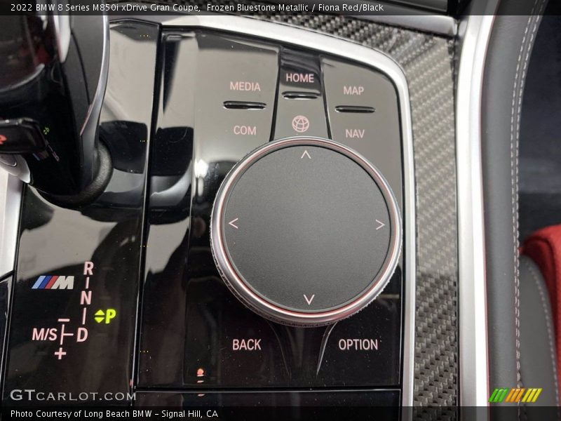 Controls of 2022 8 Series M850i xDrive Gran Coupe