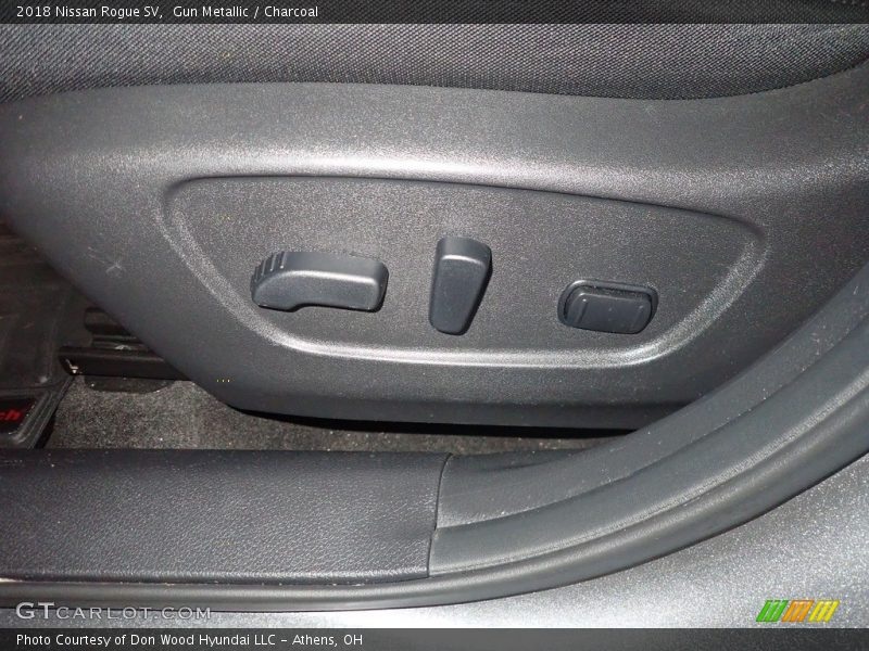 Gun Metallic / Charcoal 2018 Nissan Rogue SV
