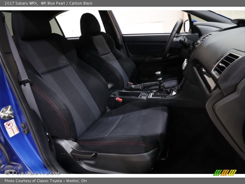 WR Blue Pearl / Carbon Black 2017 Subaru WRX