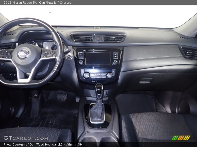Gun Metallic / Charcoal 2018 Nissan Rogue SV