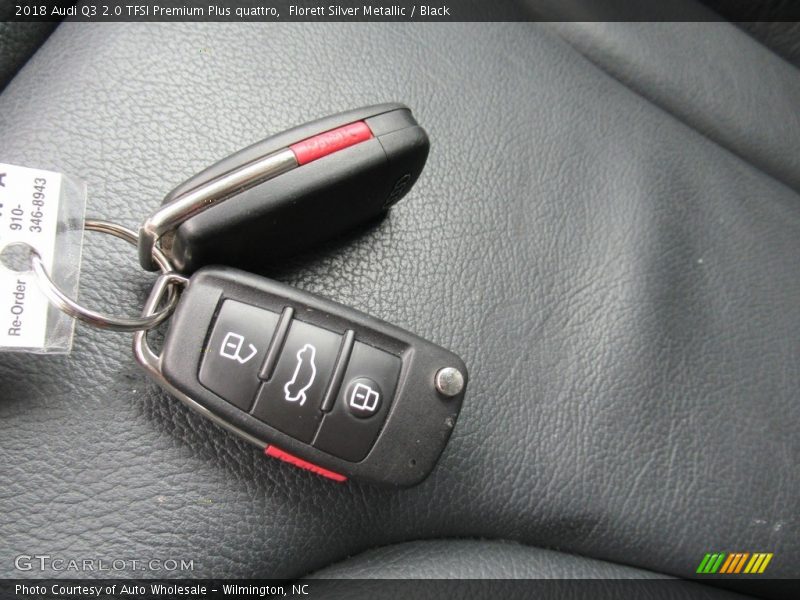 Keys of 2018 Q3 2.0 TFSI Premium Plus quattro