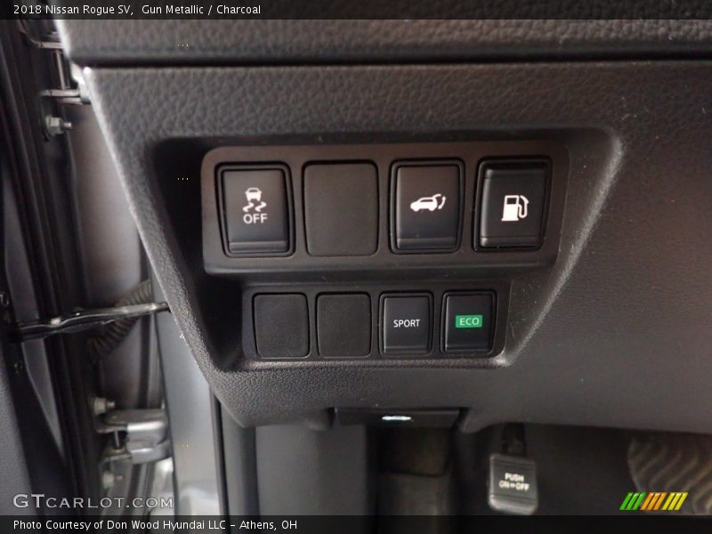 Gun Metallic / Charcoal 2018 Nissan Rogue SV