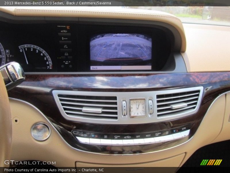 Black / Cashmere/Savanna 2013 Mercedes-Benz S 550 Sedan