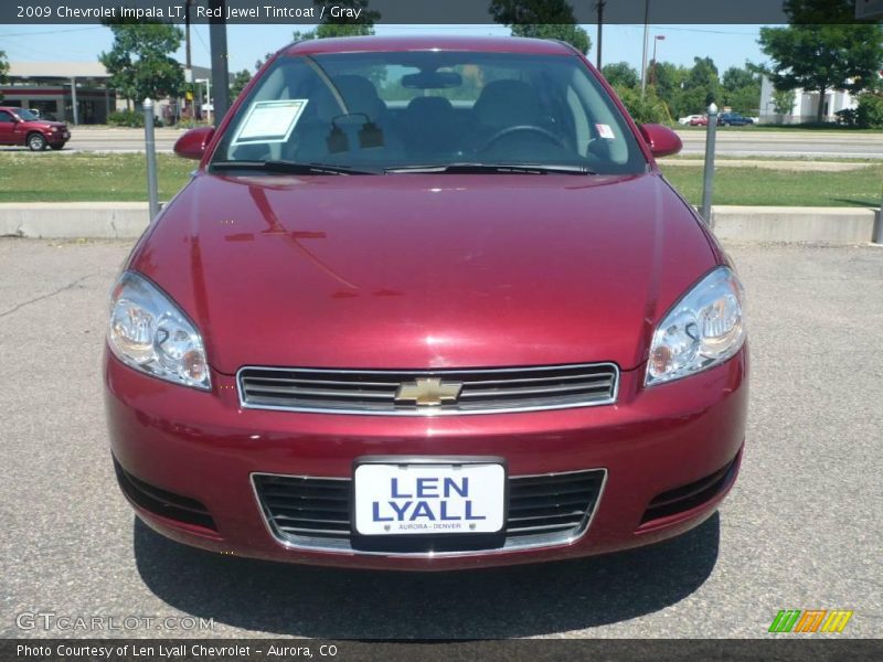 Red Jewel Tintcoat / Gray 2009 Chevrolet Impala LT