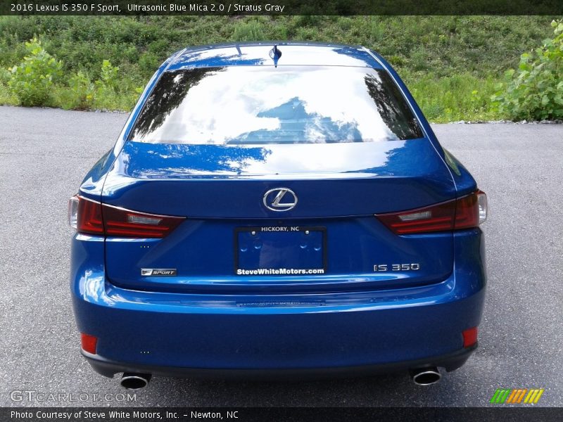 Ultrasonic Blue Mica 2.0 / Stratus Gray 2016 Lexus IS 350 F Sport