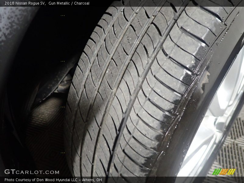 Gun Metallic / Charcoal 2018 Nissan Rogue SV