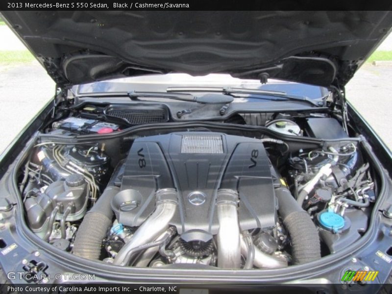 Black / Cashmere/Savanna 2013 Mercedes-Benz S 550 Sedan