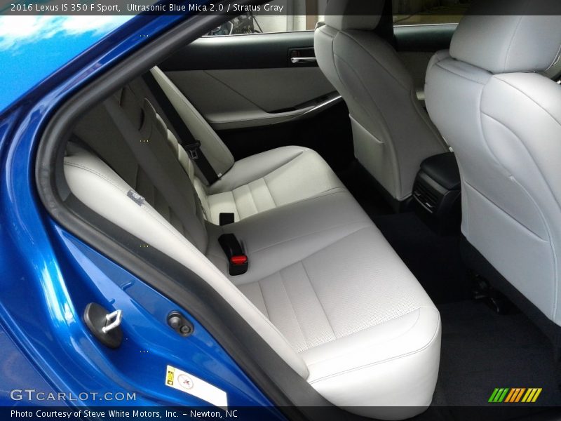 Rear Seat of 2016 IS 350 F Sport