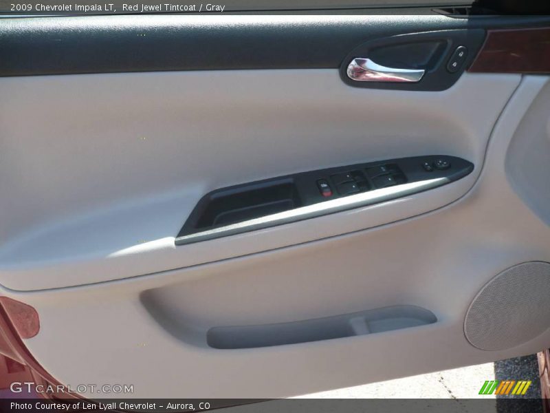 Red Jewel Tintcoat / Gray 2009 Chevrolet Impala LT