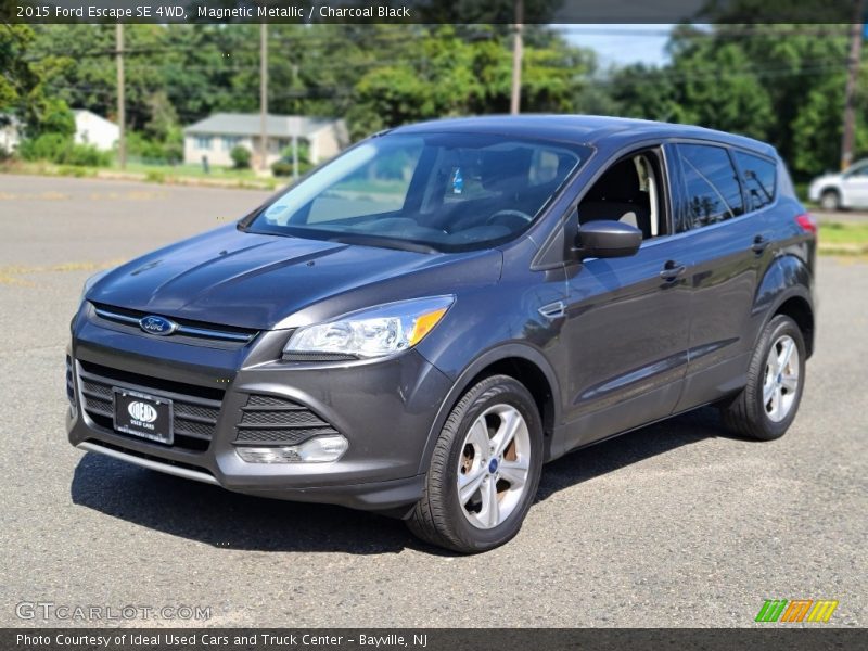 Magnetic Metallic / Charcoal Black 2015 Ford Escape SE 4WD