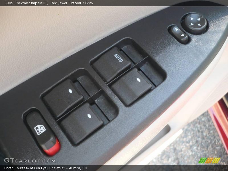 Red Jewel Tintcoat / Gray 2009 Chevrolet Impala LT